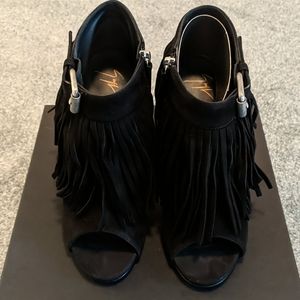 Auth Giuseppe Zanotti Alien Ankle Boots